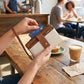 Vintage RFID-Blokkerende Dames Portemonnee met Grote Capaciteit