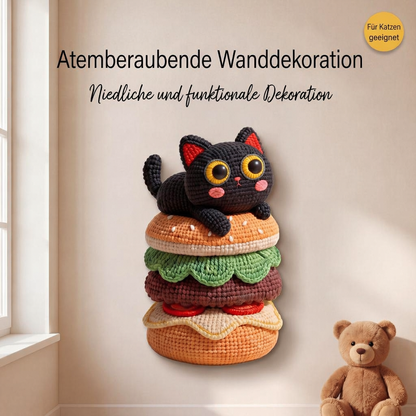 🐱Horký prodej 50% SLEVA🔥Nástěnné škrabadlo z odolného materiálu – odolné proti poškrábání bezprašné a samolepicí chrání nábytek a tapety 🛋️