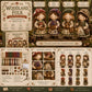🎁Horký prodej - 49% SLEVA🧵Kolekce Tiny Worlds – Série šicích sad na patchwork