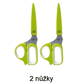 ✂️Nerezové bylinkové nůžky s 5 čepelemi – Kuchyňské nůžky pro rychlé stříhání