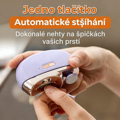🔥3 v 1 Automatický elektrický zastřihávač nehtů s leštěním【Bezpečný a pohodlný】