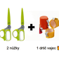 ✂️Nerezové bylinkové nůžky s 5 čepelemi – Kuchyňské nůžky pro rychlé stříhání