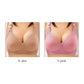 🎉 ČASOVĚ OMEZENÁ NABÍDKA 50% SLEVA! 💕 Pohodlná podprsenka bez drátků pro větší velikosti – bezešvá nylon-spandex, proti prověšení a prodyšná 👙