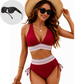 👙 Bikiny s Vysokým Pasem – Retro & Tvarující | Tropické Vzory 🌺✨🏖️