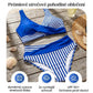 👙 Barevně blokované bikiny S-3XL: Stylové a tvarující dvoudílné plavky 🌊
