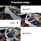 🔥 Potah na volant automobilu🔥Univerzální pro všechny automobily