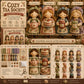 🎁Horký prodej - 49% SLEVA🧵Kolekce Tiny Worlds – Série šicích sad na patchwork