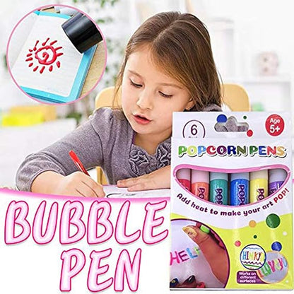 🖍️🎨 Kouzelné nafukovací fixy – nakreslete, zahřejte a sledujte, jak se to nafoukne! Zábavné 3D tvoření pro děti – skvělé jako vánoční dárky i pro vlastní projekty.