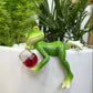 🐸 Žába Závěs na květináč Ornament🍷