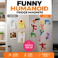 🧲🧸 Posable magnetic figures – hold notes, relieve stress, brighten any space!