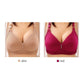 🎉 ČASOVĚ OMEZENÁ NABÍDKA 50% SLEVA! 💕 Pohodlná podprsenka bez drátků pro větší velikosti – bezešvá nylon-spandex, proti prověšení a prodyšná 👙