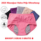 Lekvrij Menstruatieondergoed met Hoge Taille
