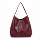Ruime Hobo Schoudertas met Zachte Lederlook en Brede Schouderband