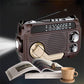 Víceúčelová ruční kliková přenosná rádio s baterkou