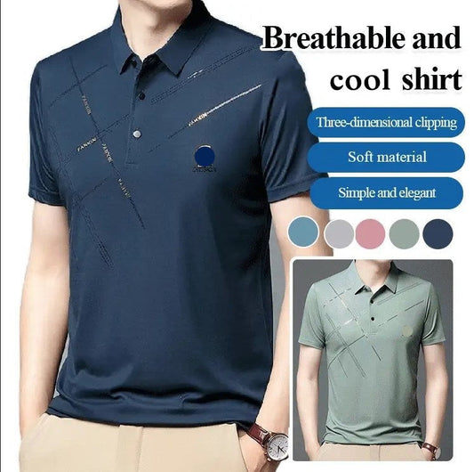 👔❄️ PROMO FLASH 50% ! Chemise Homme en Tissu Technique – Fraîcheur Glacée, Respiration Optimale, Léger & Anti-Taches pour l'Été 📢