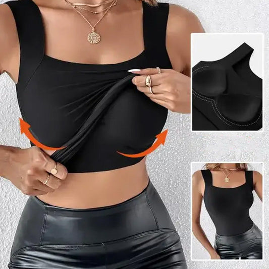 💖 (M-3XL) Tvarující top s vestavěnou podprsenkou 💃