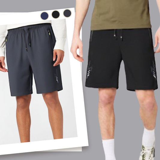 🔥Výprodej🔥 Prodyšné sportovní šortky s rychleschnoucím materiálem
