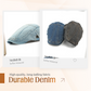 🍃 DOČASNÁ 50% SLEVA! 👒 Unisex džínová čepice newsboy – Nadčasová nastavitelná prodyšná 🍂