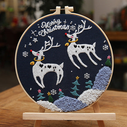 🎄Vánoční vyšívací sada DIY