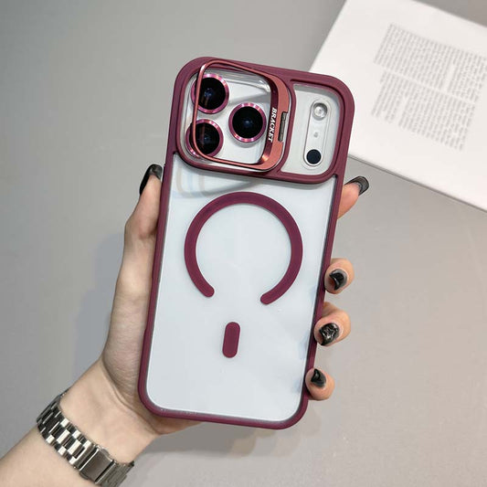 Magnetic Case with Lens Stand