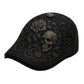 Plochá čepice Skull & Thorn