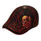 Plochá čepice Skull & Thorn