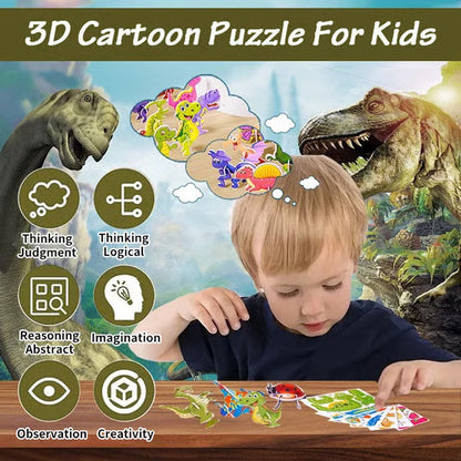 Vzdělávací DIY 3D puzzle sada
