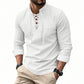 Pánské ležérní jednobarevné tričko