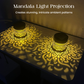 Solární mandala projektor světlo