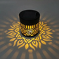 Solární mandala projektor světlo