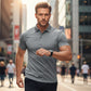 👕Pánské rychleschnoucí tričko s klopami a krátkými rukávy