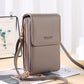 RFID Crossbody Telefoontasje met Touchscreenvenster en Meerdere Vakken