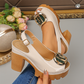 👠 Elegantní sandály s otevřenou špičkou a podpatkem – s přezkou, pohodlný blokový podpatek  ✨💃☀️