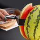 🍉 Multifunkční řezačka na meloun na trojúhelníkové kousky | Řeže perfektní dílky • Snadné použití