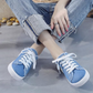 👟50% SLEVA TEĎ! 👖 Dámské džínové mule tenisky – Snadné nazouvání pohodlná podrážka a perfektní na letní casual look ☀️