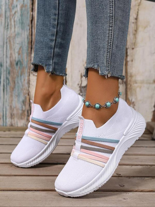 👟Dámské prodyšné síťované tenisky bez šněrování