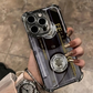Pouzdro na telefon ve stylu retro kazetové pásky a rádia