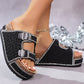 👡 50% SLEVA! ✨ Třpytivé pantofle na léto – Ergonomická stélka zářivý lesk a perfektní na elegantní dny na pláži nebo party noci 💃