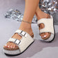 👡 50% SLEVA! ✨ Třpytivé pantofle na léto – Ergonomická stélka zářivý lesk a perfektní na elegantní dny na pláži nebo party noci 💃