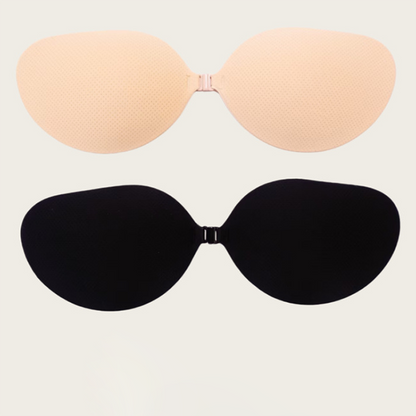 🔥 50% off💎 Front Clasp Sticky Push-Up Bra | Deep Plunge Reusable Adhesive Bra Cups