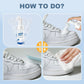 Čisticí pěna na bílé boty