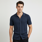👔🧵 Sleva 50%! Pánská pletená košile s knoflíky, business-casual
