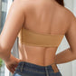 Dámská push-up podprsenka bez ramínek a bez kostic se zapínáním vpředu
