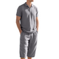 👔 SPECIÁLNÍ NABÍDKA 50% SLEVA PRÁVĚ TEĎ! 🍃 Lněný set pro muže – Košile a capri kalhoty prodyšné 7 barev velikosti S-3XL ✨