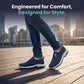 Men's Breathable Slip-On Walking Shoes - Lightweight & Non-Slip
