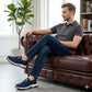 Men's Breathable Slip-On Walking Shoes - Lightweight & Non-Slip