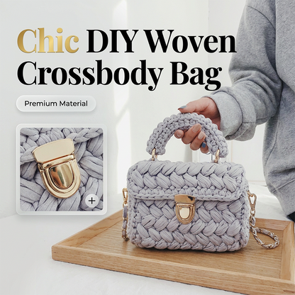 Kompletní DIY sada na háčkování tašky