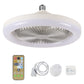 💡 NYNÍ 50% SLEVA! ✨ LED stropní ventilátor s dálkovým ovládáním – Tichý chod 3 světelné režimy úsporný 🌀