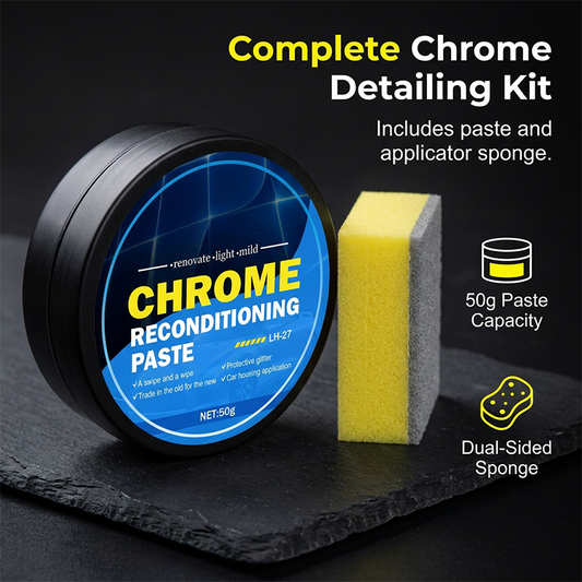 Pasta na renovaci chromu automobilů