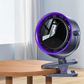All-Day Cordless Clip-On Fan with 5 Speeds & Night Light